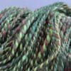 il_fullxfull.4690622865_f7x4.jpg Hand spun Shetland yarn combined with merino and sari silk in forest greens.