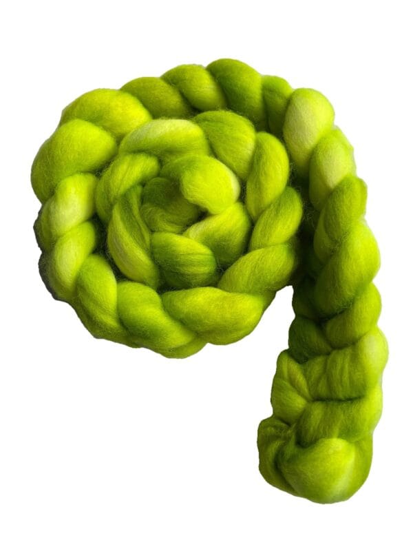 Superwash Merino lontwol – Radioactief groen
