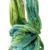 il_fullxfull.5634471140_eniv.jpg Hand dyed super wash Merino and silk sock yarn, spring green.