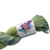 il_fullxfull.5791452246_ivv0.jpg Hand dyed super wash Merino and silk sock yarn, spring green.