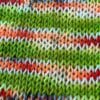 Merino yarn "It's not easy being green, orange and blue"