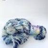 Hand-dyed Superwash Merino and Nylon Yarn. Delft