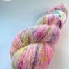 il_fullxfull.6244187886_8sug.jpg Hand-dyed Fine 4-Ply Bouclé Effect Yarn 'Neon Speckles'.