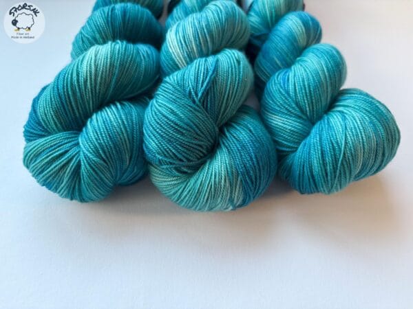 Hand-dyed Superwash Merino/Nylon Yarn “Pauw 2”