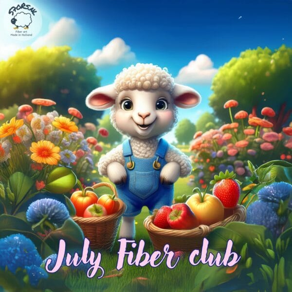 July Fiber Club: the Kitchen Garden