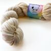 Cupid's Cheeks - Hand-Dyed Merino Yarn in Soft White with Speckles