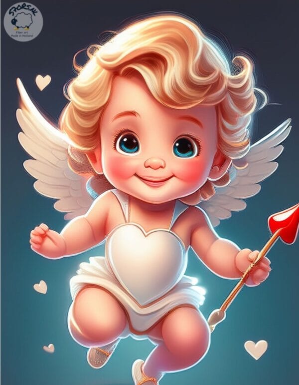 Cupid's Cheeks - Hand-Dyed Merino Yarn in Soft White with Speckles