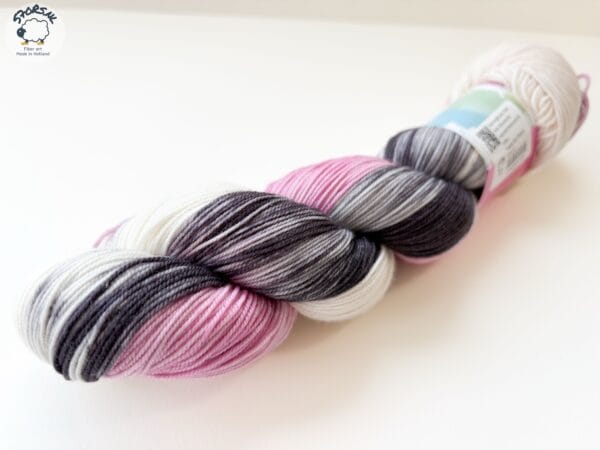 58695a0f-30ad-44f9-9bca-3c51e0437606 Liquorice Allsorts – Hand-Dyed Merino Sock or DK Yarn