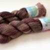 Brownie - hand-dyed merino yarn with glitter