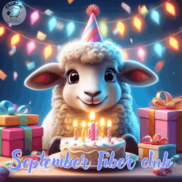 September Fiber Club: birthday party