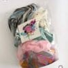 Colorful Gift Bag - 100 Grams of Roving Wool  Fibers