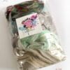 Colorful Gift Bag - 100 Grams of Roving Wool  Fibers