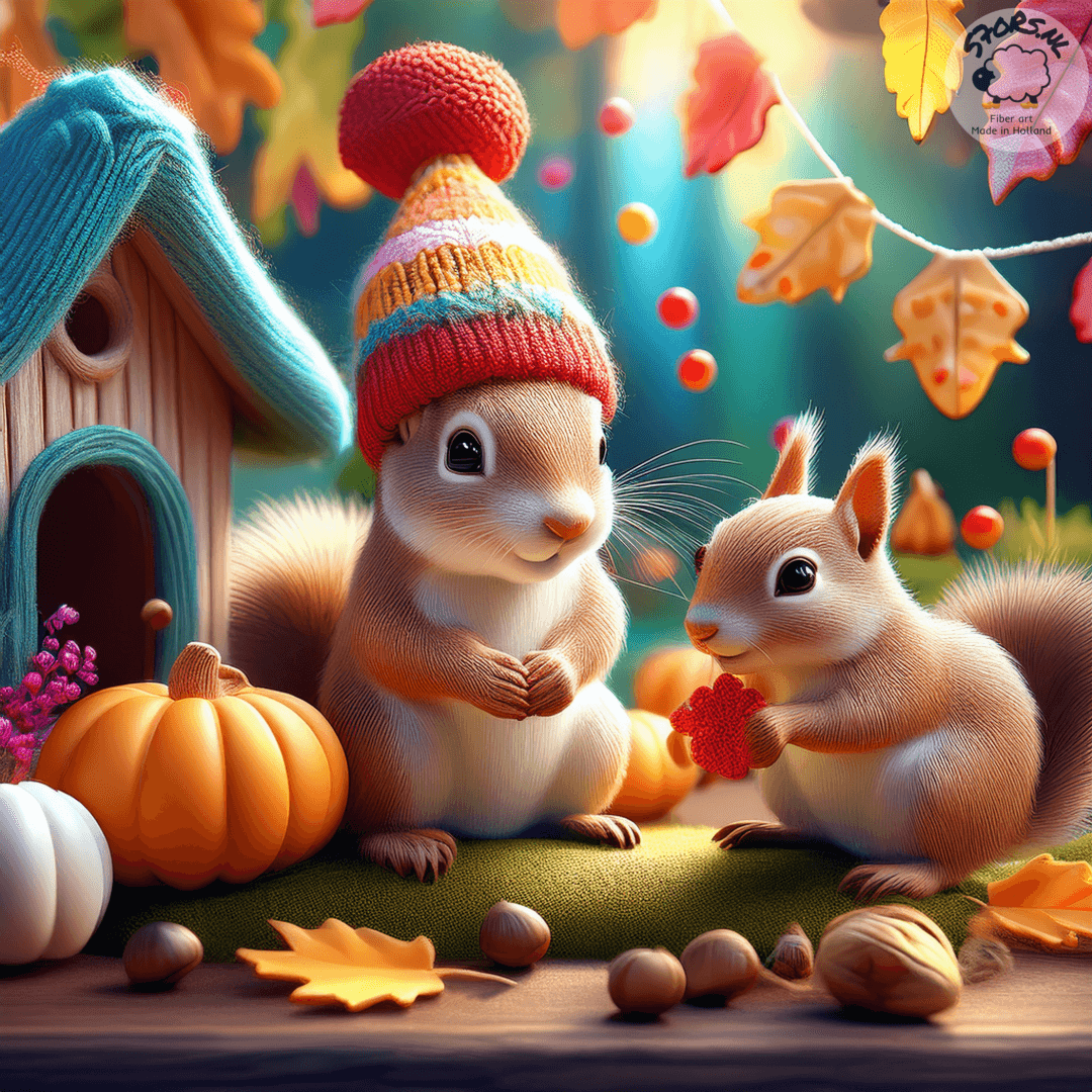 Oktober Yarn Club – Herfst in het sprookjesbos