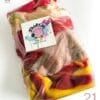 Colorful Gift Bag - 100 Grams of Roving Wool  Fibers
