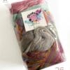Colorful Gift Bag - 100 Grams of Roving Wool  Fibers