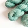 38EA06A6-D62D-427D-8F13-3FBA07128529 Emaille – Hand-dyed Yarn in a Muted Mint Green