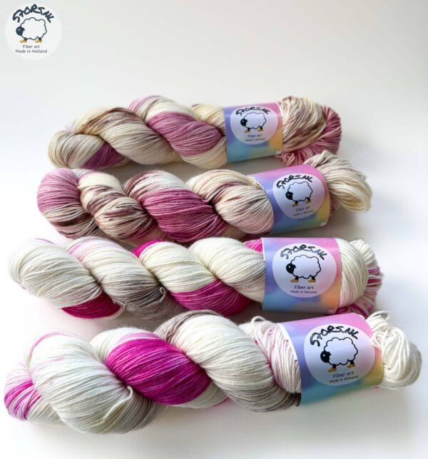 Gelato Wafel – Hand-dyed Yarn in Ice Cream Shades