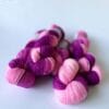 7BB34F82-D11A-4184-ADBA-3659EB1BF0F9 Sock Base Yarn - Purple Pop Pooling