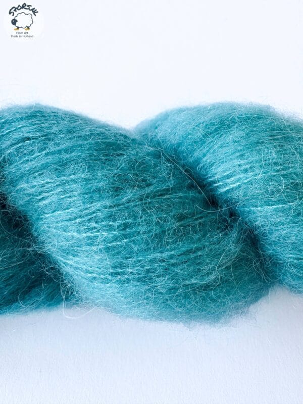 A2EC843C-4569-4FE4-A499-F9B93E3260BB Fluff lace garen - Teal green