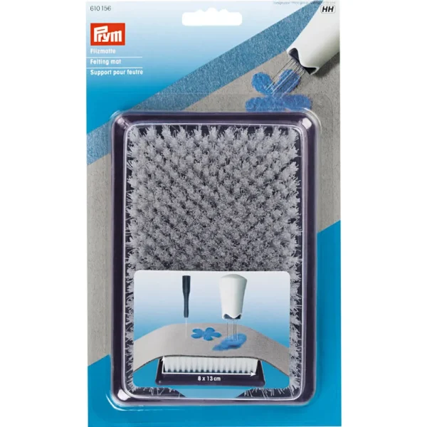 Prym Felting Mat - Compact Brush Mat for Needle Felting