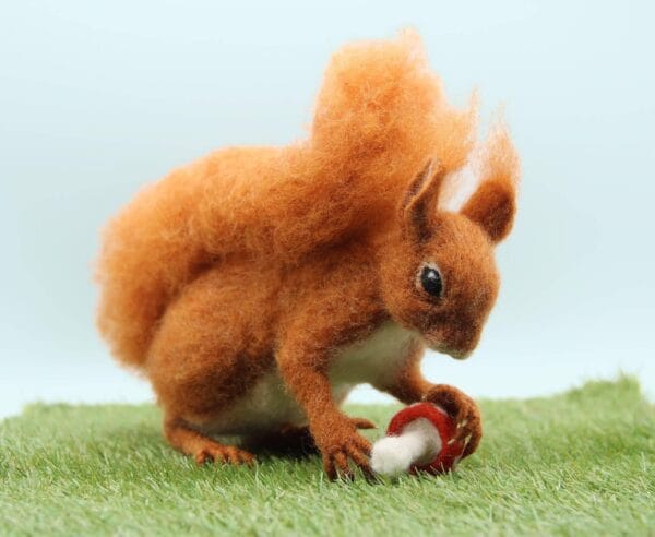 Solly the Squirrel – Complete Needle Felting Kit