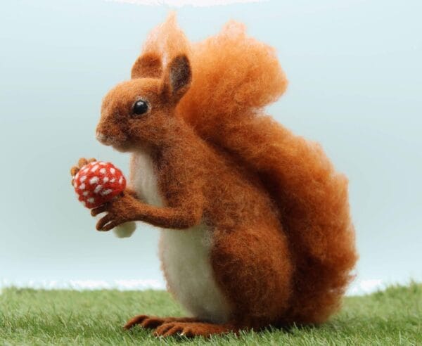 Solly the Squirrel – Complete Needle Felting Kit
