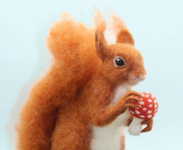 Solly the Squirrel – Complete Needle Felting Kit