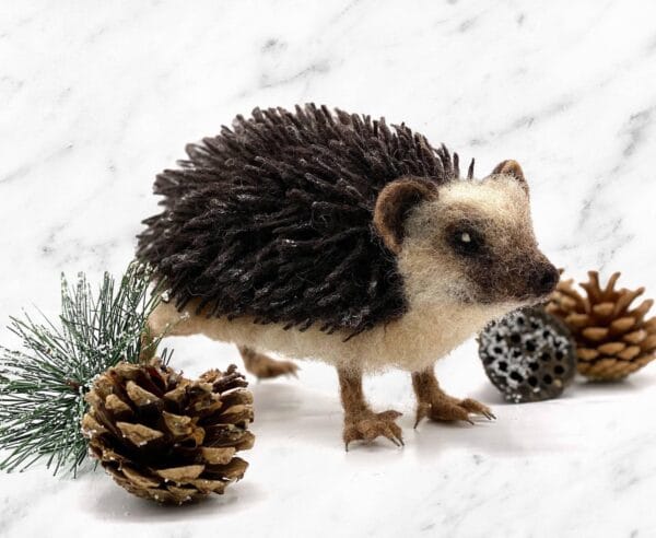 Hugo the Hedgehog – Complete Needle Felting Kit
