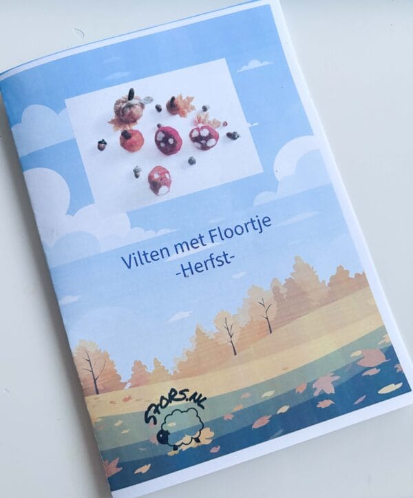 Floortje's Felting Kit - Autumn Edition (Mushroom & Pumpkin)