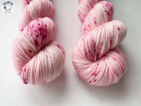 Sakura Blush – soft pink yarn with a touch of spring