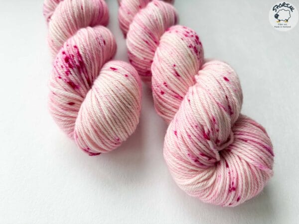 Sakura Blush – soft pink yarn with a touch of spring