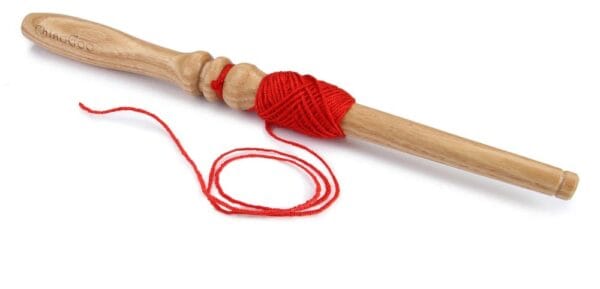 ChiaoGoo Nostepinne, winding yarn with a touch of old-fashioned craftsmanship