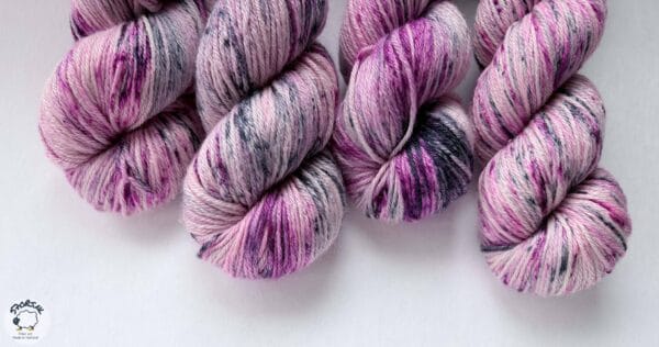 Flamingo – Merino & Mulberry Silk Aran