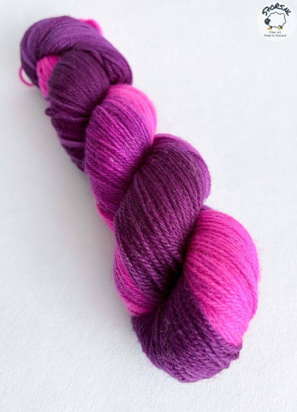 3ACDACF1-CF64-45D8-938B-69197589BB66 Bessensap – Fluorescerend DK Merino met nylon