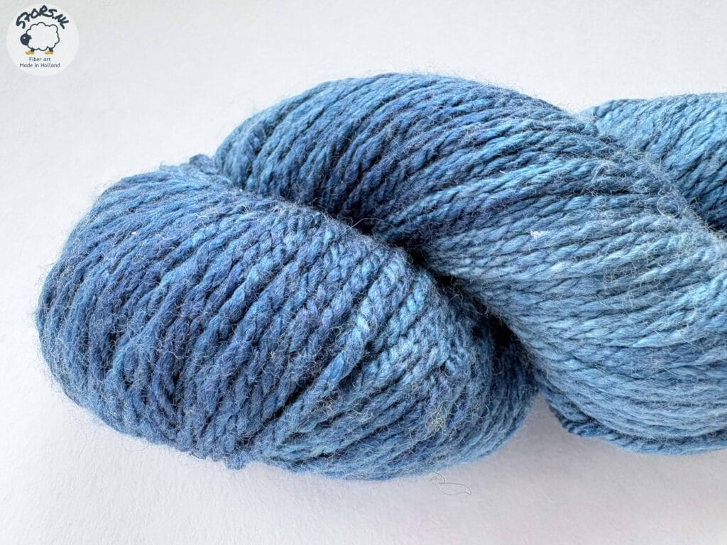 Denim – Merino & Mulberry Silk Aran