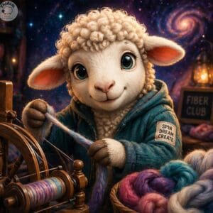 Mayor Tom Fiber Club | spinning in cosmic colors