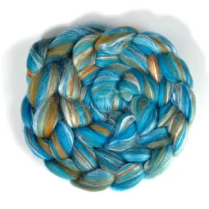Kingfisher by Scotty spinvezelblend van World of Wool.